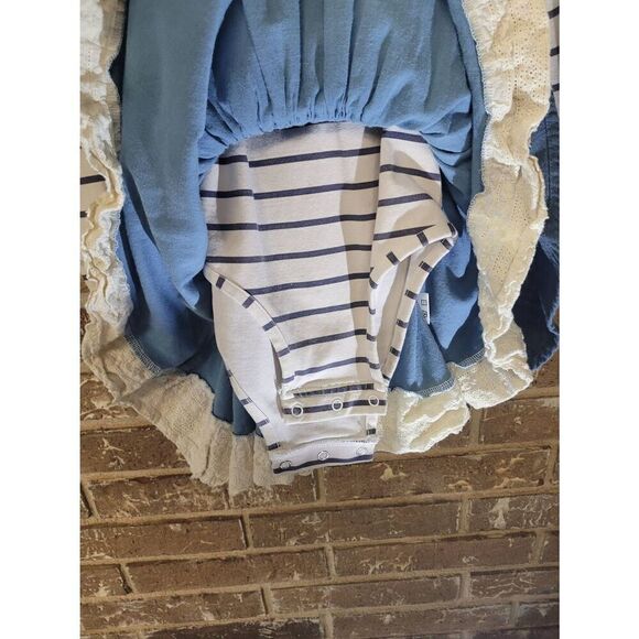 Sweet Honey Linen Dress, Girls 4T - Picture 4 of 4